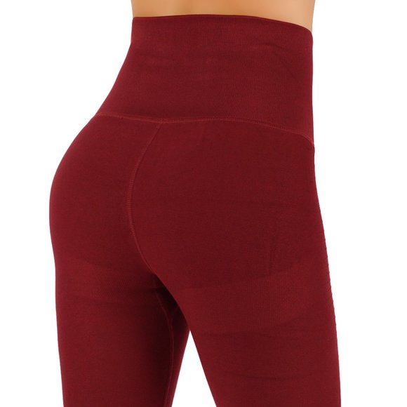 Workout Women Capri Legings High Compression Pants - Picture 2 of 8